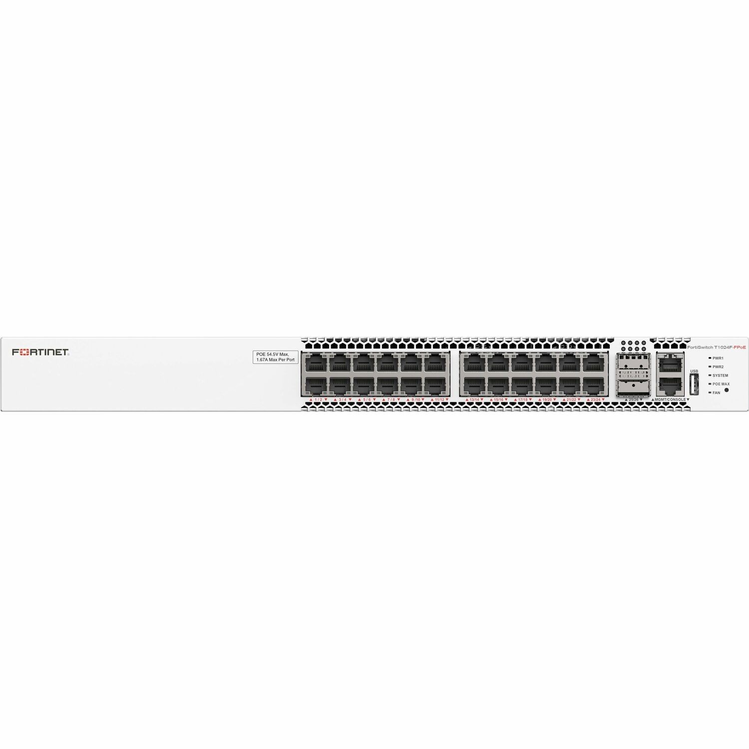 Buy Fortinet FortiSwitch T1024F-FPOE Ethernet Switch | Data Magic ...