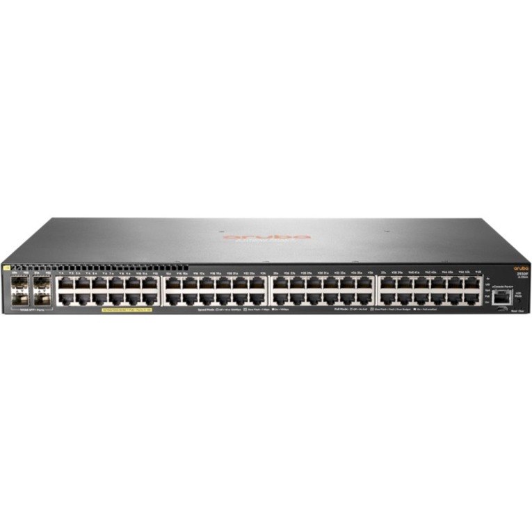 HPE Aruba 2930F 48G PoE+ 4SFP+ Switch