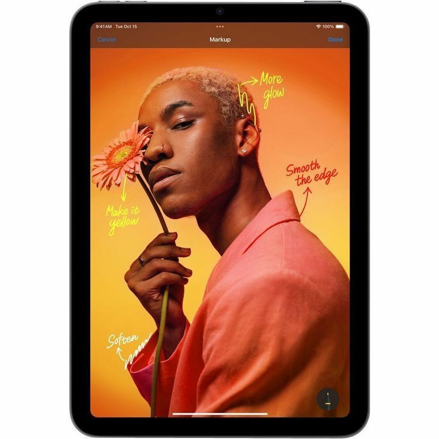 Apple iPad mini (2024) A2995 Tablet - 21.1 cm (8.3") - Apple A17 Pro (3 nm) Hexa-core - 8 GB - 256 GB Storage - 5G - Space Gray