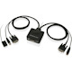 IOGEAR 2-Port USB DVI Cable KVM Switch