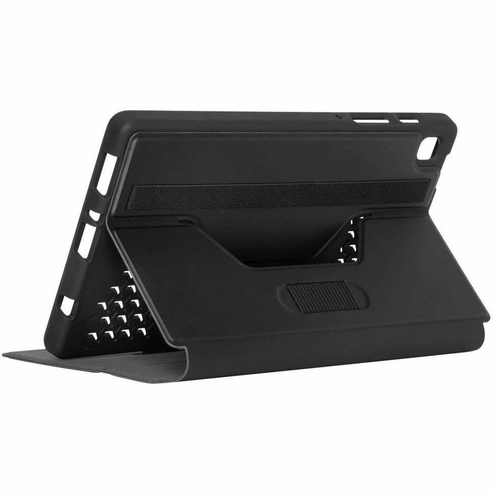 Targus Click-In THZ903GL Carrying Case (Folio) for 22.1 cm (8.7") Samsung Galaxy Tab A9, Galaxy Tab A7 Lite Tablet, Stylus, Travel - Black