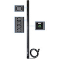 Eaton Tripp Lite Series 3.7kW Single-Phase Local Metered PDU, 208/230V Outlets (6-C19 & 32-C13 ) C20/L6-20P Cable 10 ft. (3.05 m) Cord, 0U Vertical