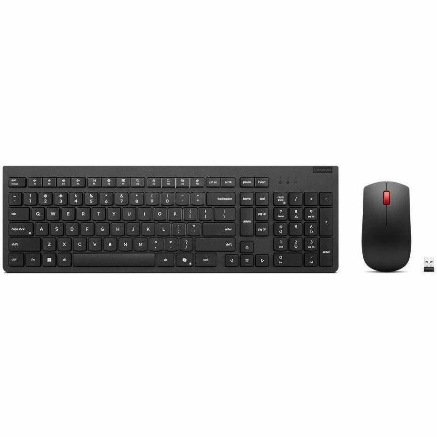Lenovo Essential Wireless Combo Keyboard & Mouse Gen2 Black-French Canadian 445