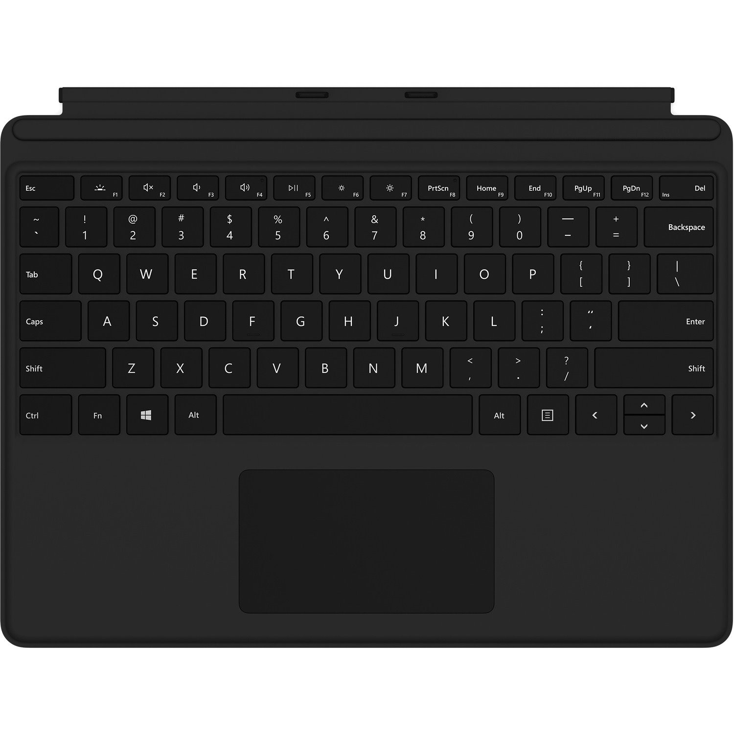 Microsoft- IMSourcing Type Cover Keyboard/Cover Case Microsoft Surface Pro X Tablet - Black