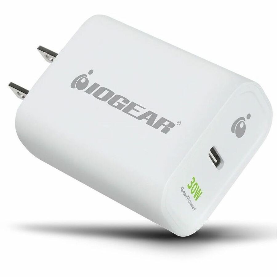 Iogear Gearpower Usb-C 30W Power Adapter, Charger, Iphone, Android, Fast Charge,