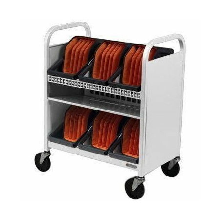 Bretford CUBE Transport Cart with Caddies - TVCT30CAD