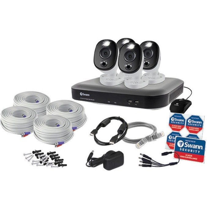 Swann 4 Camera 4 Channel 4K Ultra HD DVR Security System - 1 TB HDD