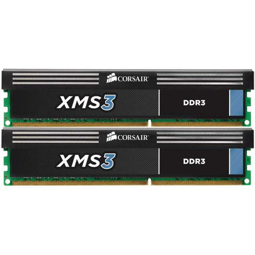 Corsair XMS3 CMX8GX3M2A1600C9 8GB DDR3 SDRAM Memory Module Kit