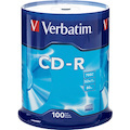 Verbatim 94554 CD Recordable Media - CD-R - 52x - 700 MB - 100 / Pack