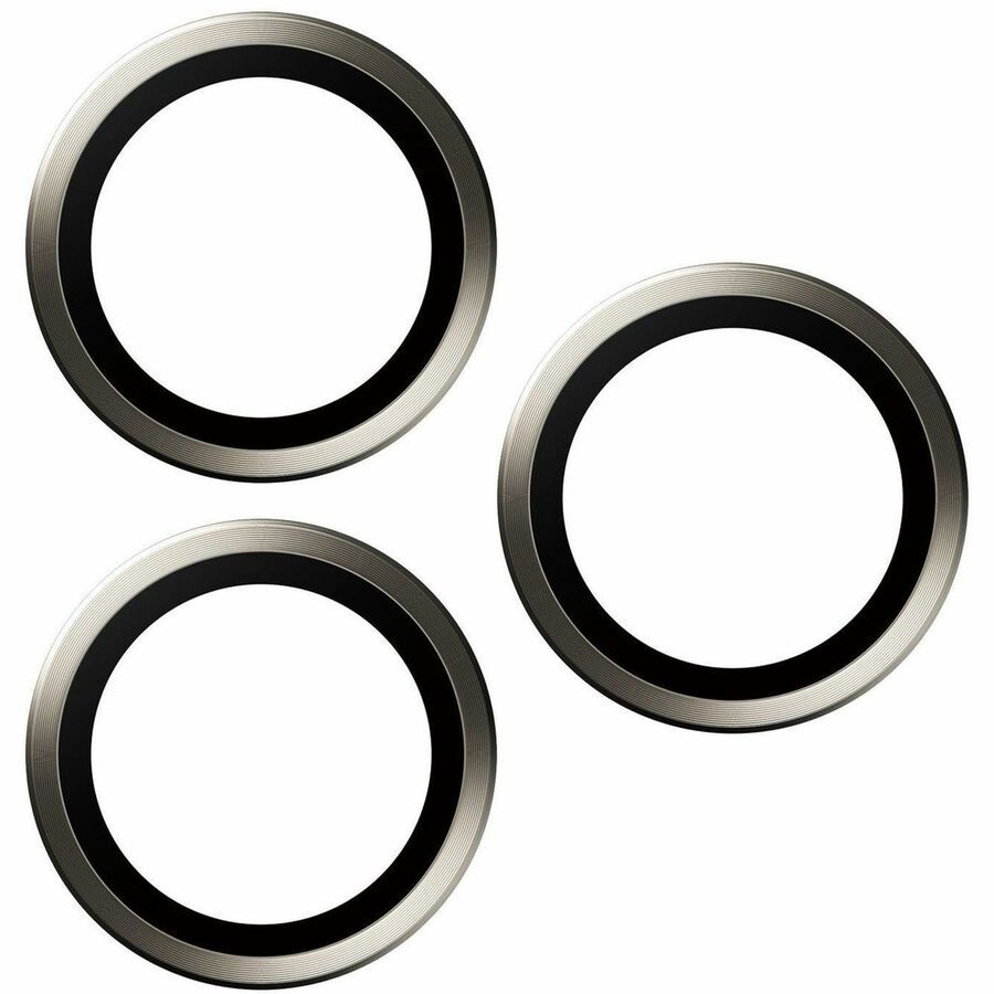 PanzerGlass? Hoops? Natural Titanium Camera Lens Protector iPhone 15 Pro | 15 Pro Max