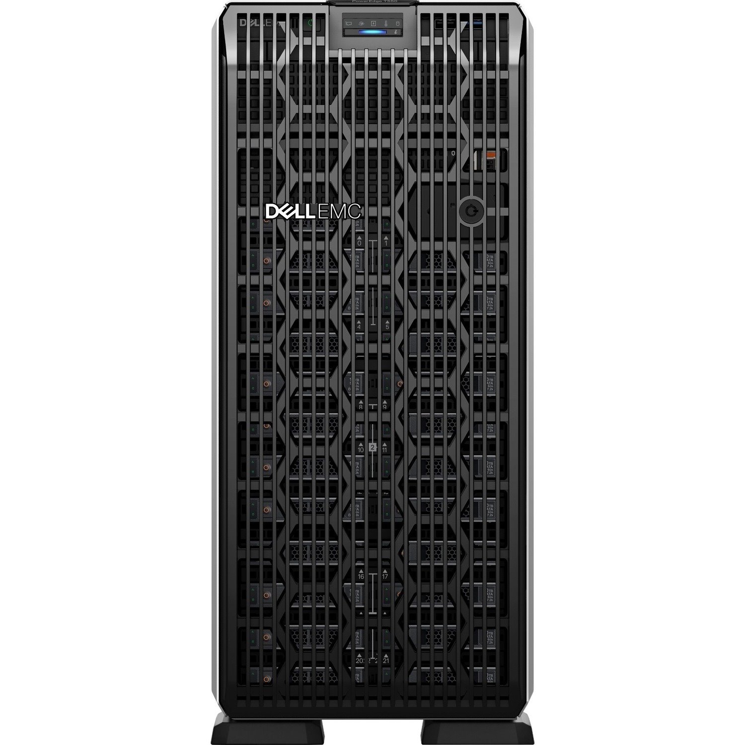 Dell EMC PowerEdge T550 5U Toren Server - 1 Xeon Silver 4309Y 2,80 GHz - 16 GB RAM - 480 GB SSD - (1 x 480GB) SSD Configuration - 12Gb/s SAS controller