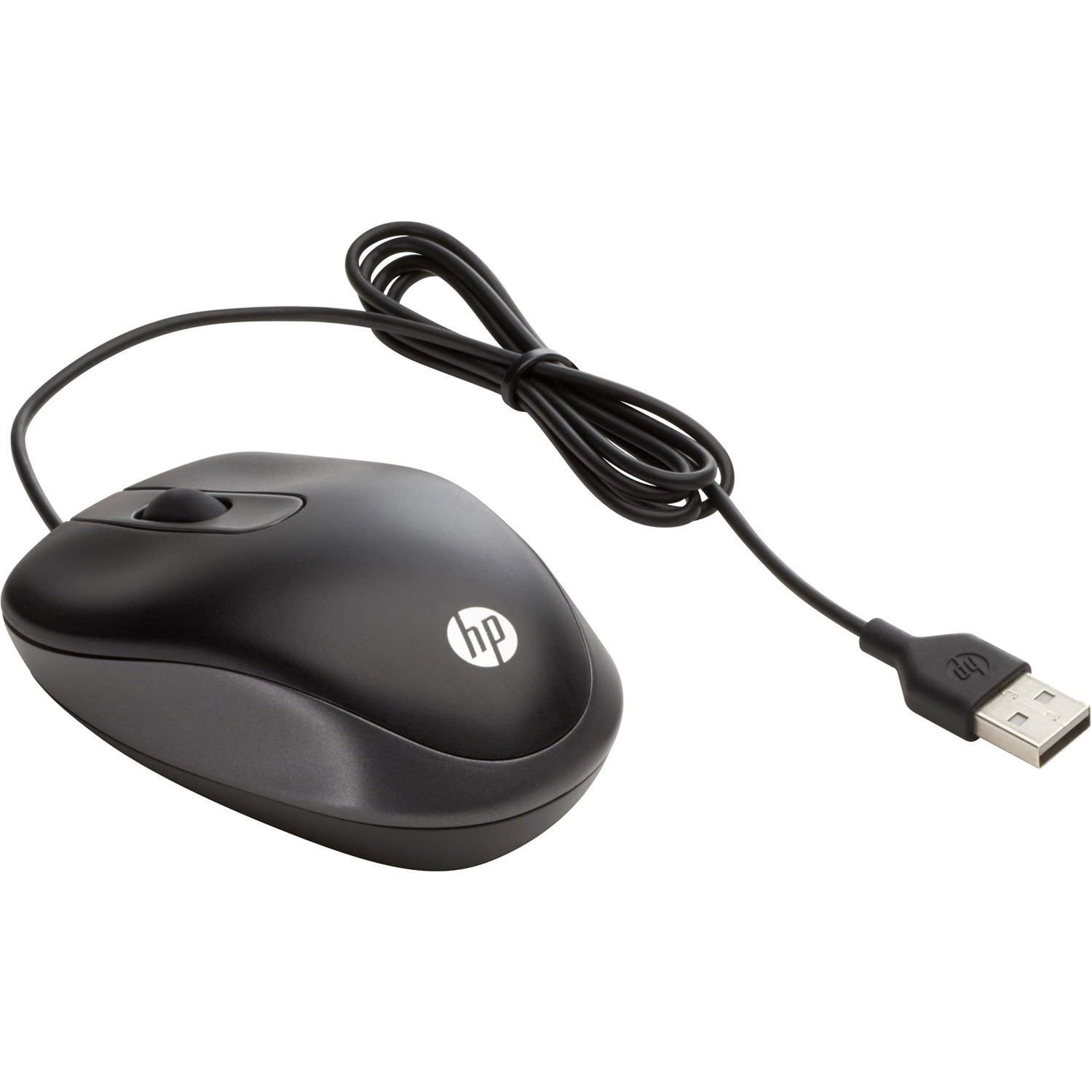 HP Mouse - USB - Optical - 2 Button(s) - Black