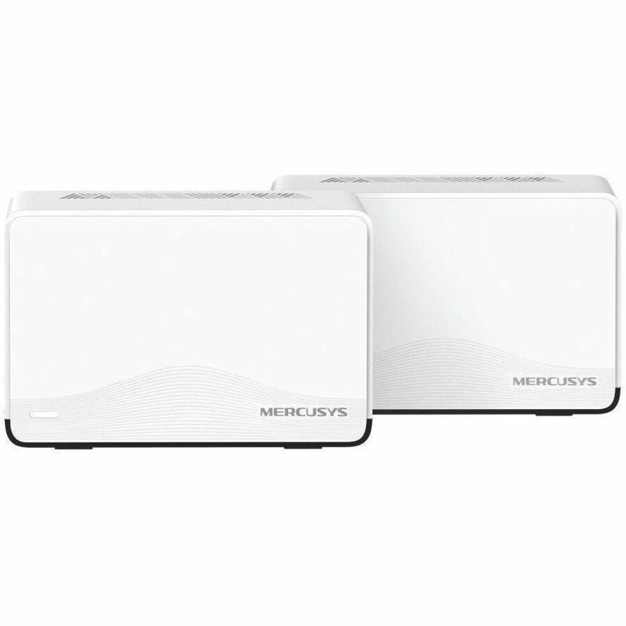 TP-Link Mercusys Halo H27BE(2-pack) Be3600 Whole Home Mesh Wi-Fi 7 System, 688 MBPS At 2.4 GHz, 2880 MBPS At 5 GHz, Mlo, 4096-Qam, Ofdma, Eht160 On 5GHz