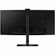 Samsung ViewFinity S6 S34C654VAN 34" Class Webcam UW-QHD Curved Screen LCD Monitor - 21:9 - Black
