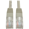 Eaton Tripp Lite Series Cat5e 350 MHz Molded (UTP) Ethernet Cable (RJ45 M/M), PoE - Gray, 2 ft. (0.61 m)