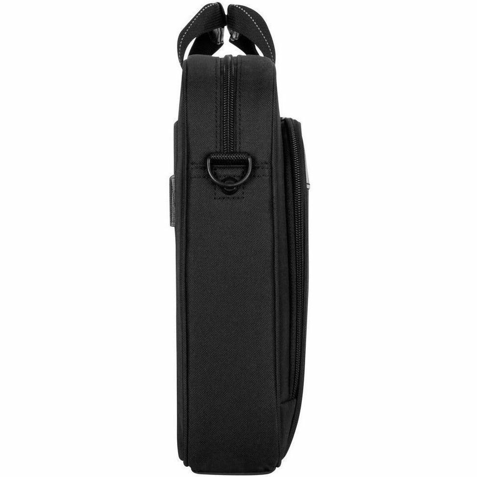 Targus Classic Slim TCT027GL Carrying Case (Briefcase) for 39.6 cm (15.6") Notebook - Black