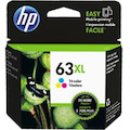 HP 63XL Original High Yield Inkjet Ink Cartridge - Tri-colour Pack