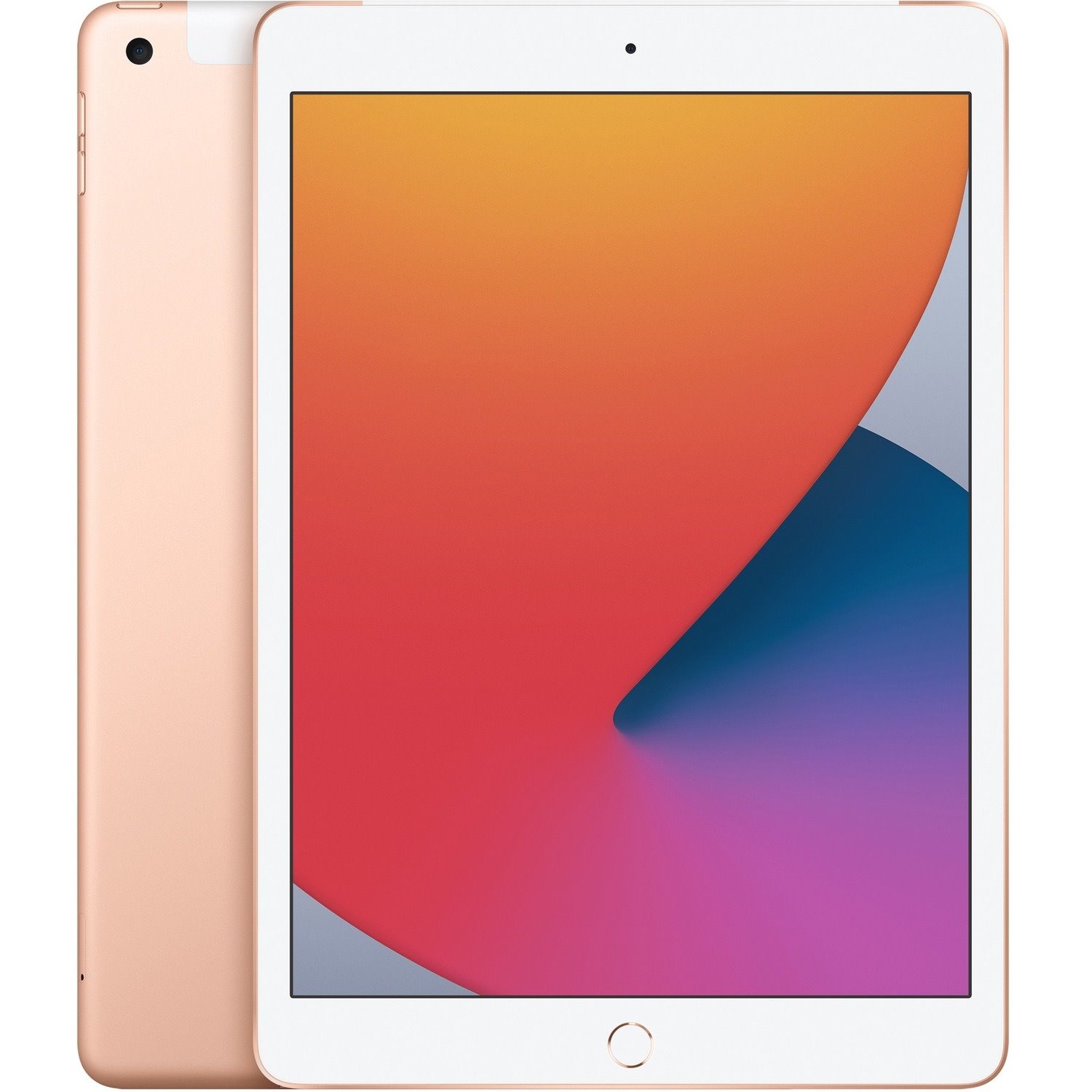 Apple iPad (8th Generation) Tablet - 25.9 cm (10.2") - Apple A12 Bionic - 3 GB - 32 GB Storage - iPadOS 14 - 4G - Gold