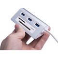 Sabrent 3 Port USB 3.0 Hub with CF/SD/TF Card Reader