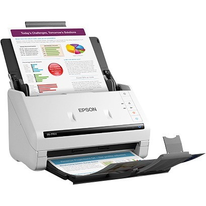 Epson WorkForce DS-770II Sheetfed Scanner - 600 x 600 dpi Optical