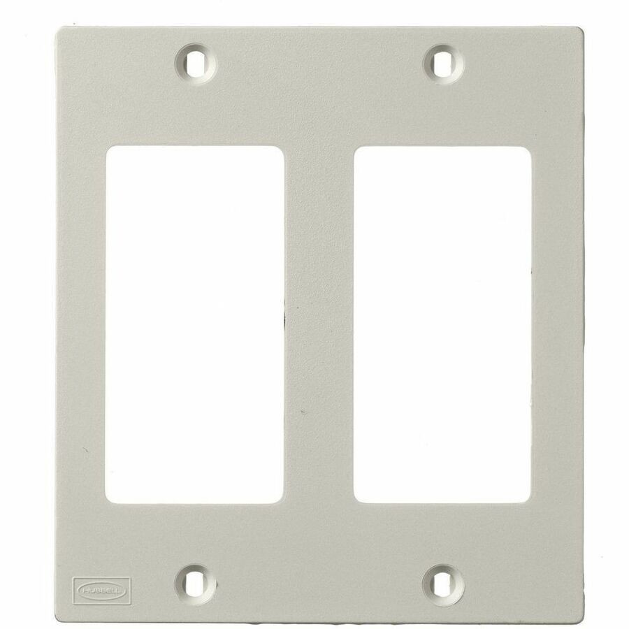 Hubbell Faceplt, KP Ser, 2-G, Styleline