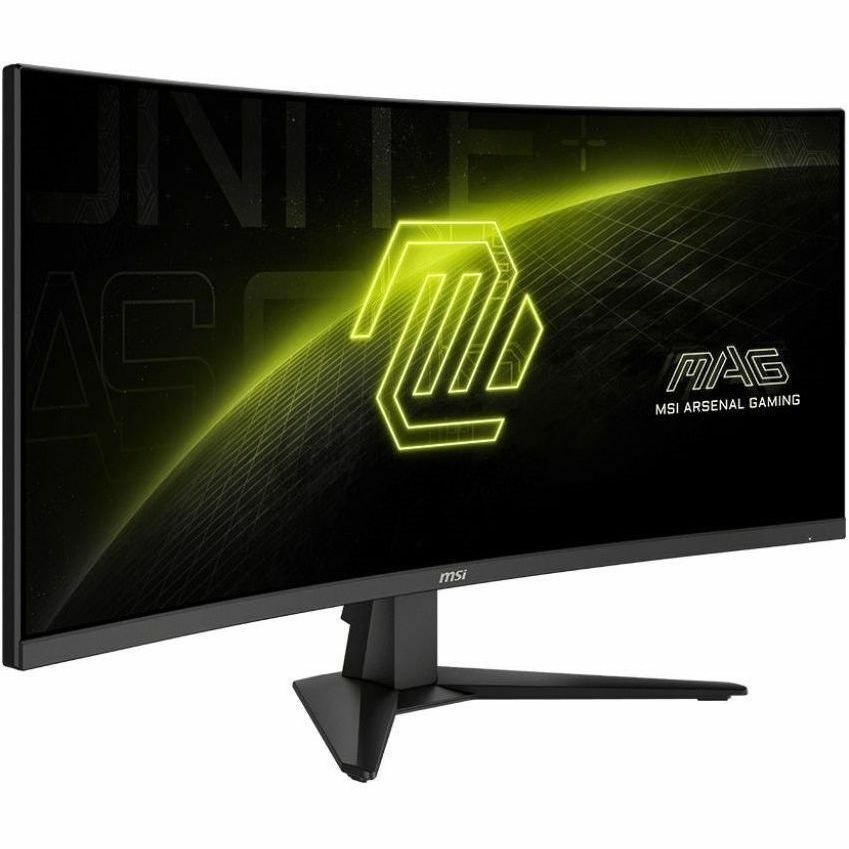 MSI MAG 346CQ 34 inch VA UWQHD Display 180Hz AdaptiveSync Curved Gaming Monitor
