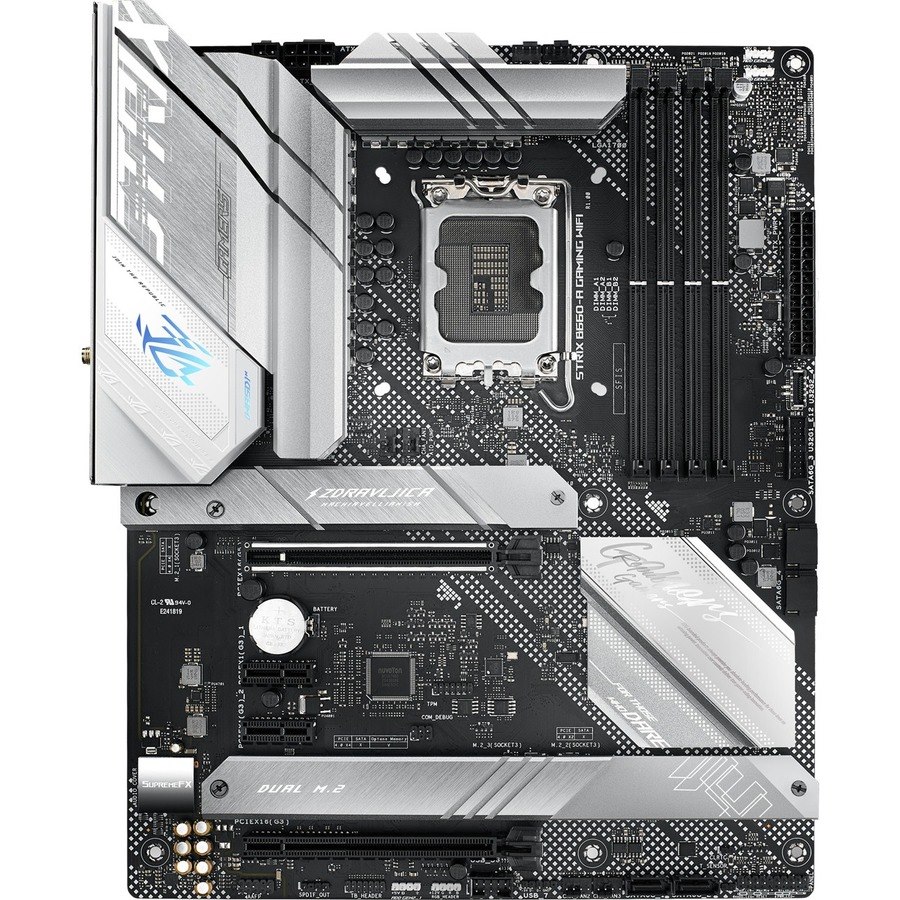 Asus ROG Strix B660-A GAMING WIFI Gaming Desktop Motherboard - Intel B660 Chipset - Socket LGA-1700 - ATX