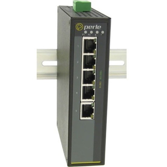Perle IDS-105G-S2SC40 6 Ports Ethernet Switch - 10/100/1000Base-T, 1000Base-EX