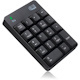 Adesso WKB-6010UB Keypad - Wireless Connectivity - USB Interface - English (US) - Black