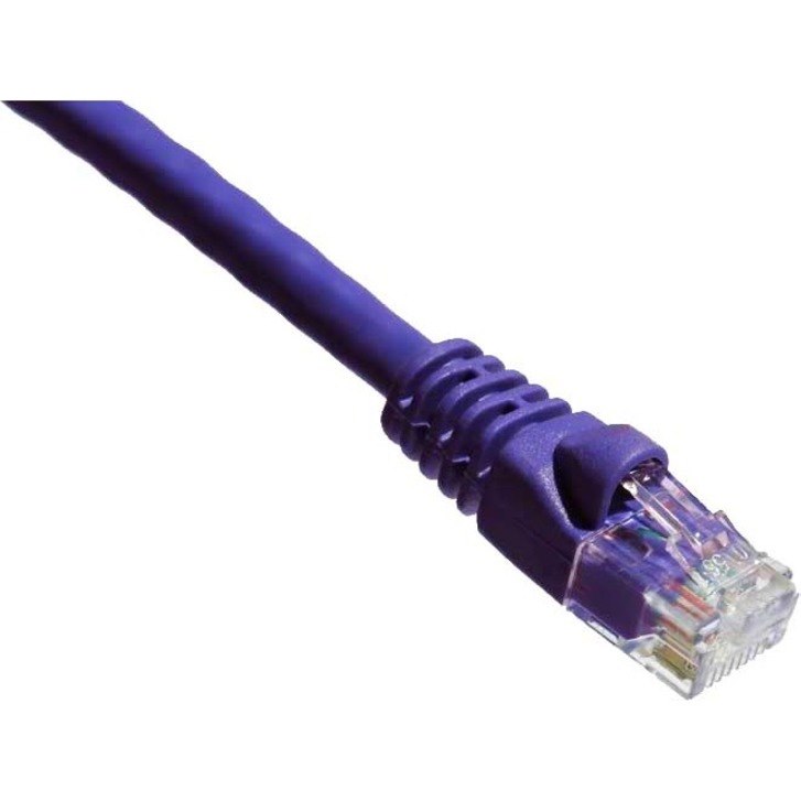 Axiom 12FT CAT5E 350mhz Patch Cable Molded Boot (Purple)