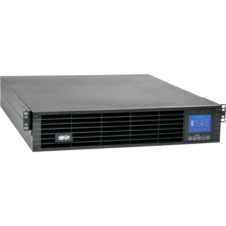 Eaton Tripp Lite Series SmartOnline 208/230V 1000VA 900W Double-Conversion UPS - 6 Outlets, Extended Run, Card Slot, LCD, USB, DB9, 2U