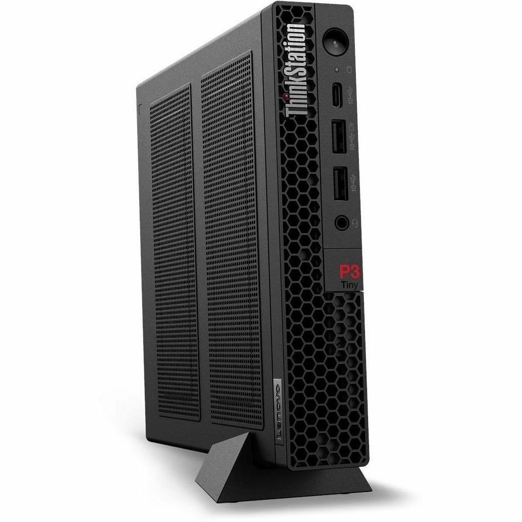 Lenovo ThinkStation P3 30H000AGUS Workstation - 1 x Intel Core i7 14th Gen i7-14700 - vPro Technology - 32 GB - 1 TB SSD - Tiny - Black