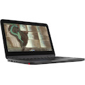 Lenovo 500e Chromebook Gen 3 82JB0001CF 11.6" Touchscreen 2 in 1 Chromebook - HD - Intel Celeron N5100 - 4 GB - 32 GB Flash Memory - French Keyboard - Gray