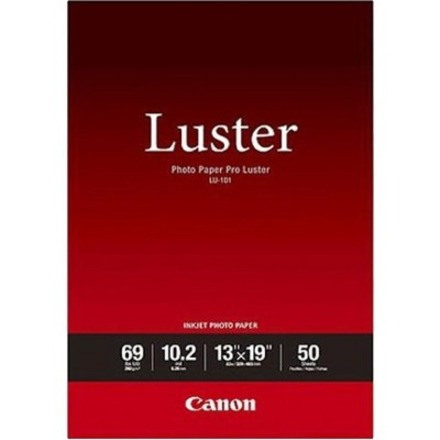 Canon Photo Paper Pro Luster LU-101 13x19 -50 Sheets- Free w/ Select Canon Printers