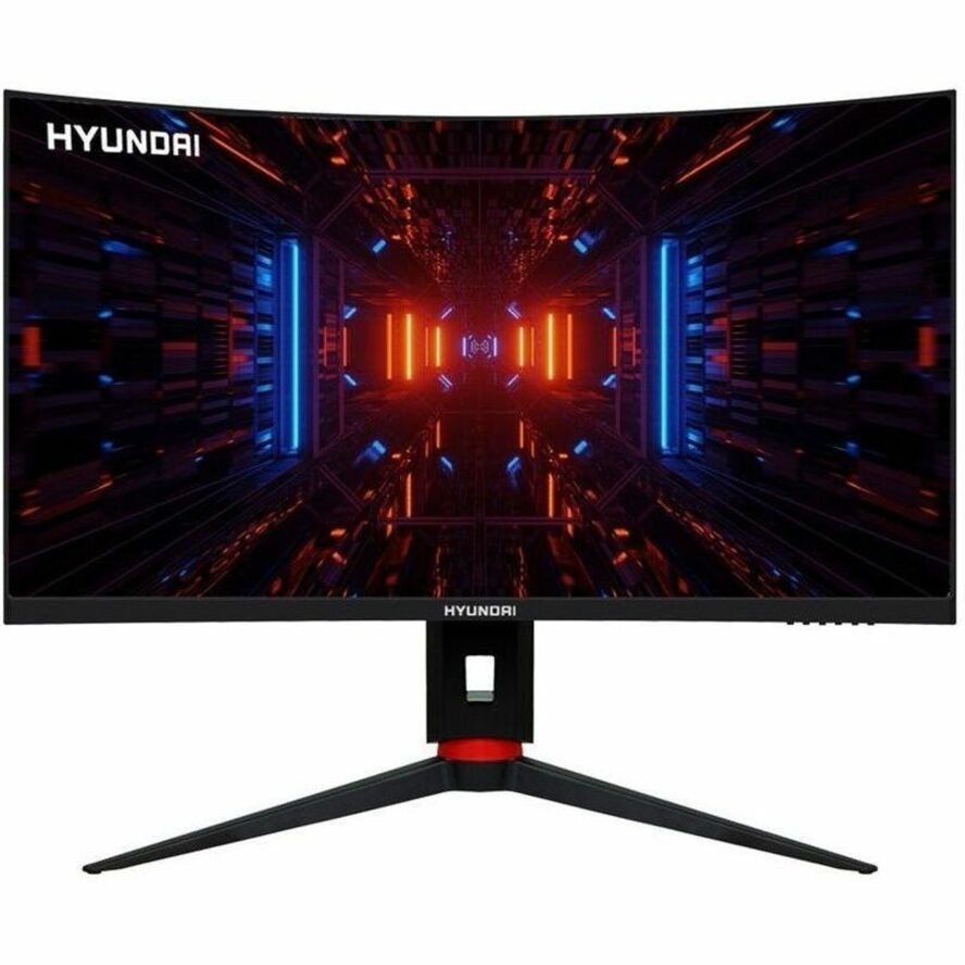 Hyundai HY View HT32CGMBK04 32" Class WQHD Curved Screen Gaming LED Monitor - 16:9 - Black