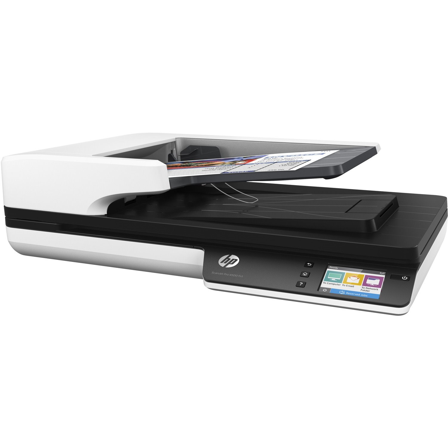 HP ScanJet Pro 4500 fn1 Flatbed Scanner - 1200 dpi Optical