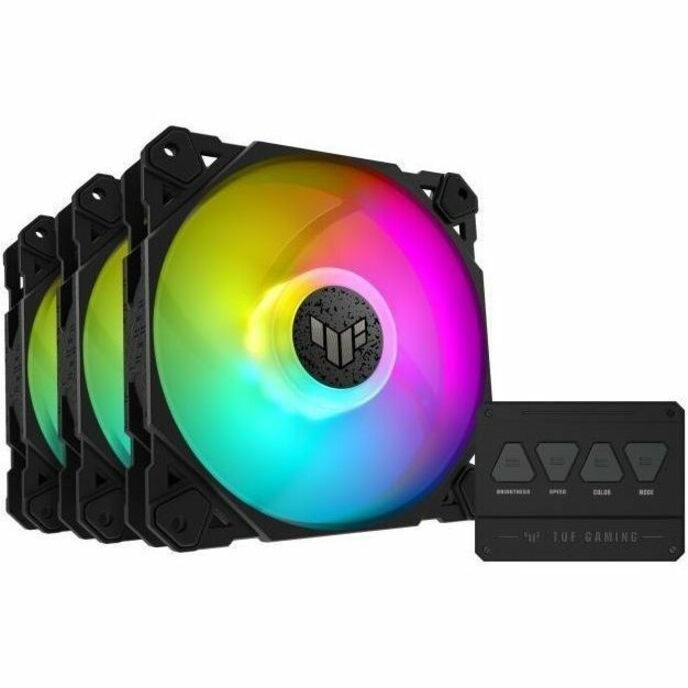 TUF Gaming TF120 ARGB 3 Pack Cooling Fan - PC, Chassis, Computer Case