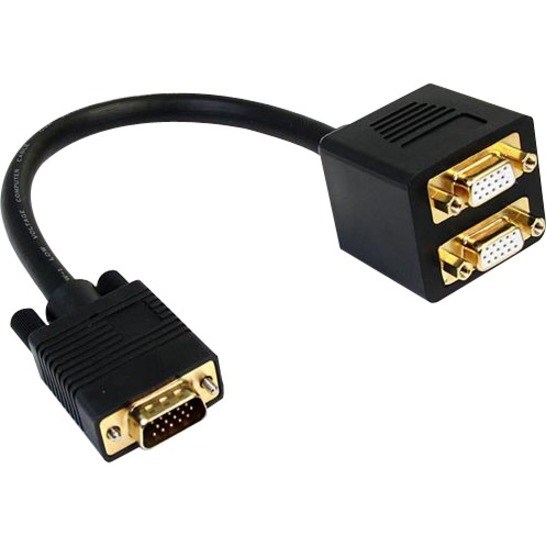 StarTech.com 1 ft VGA to 2x VGA Video Splitter Cable &acirc;&euro;" M/F