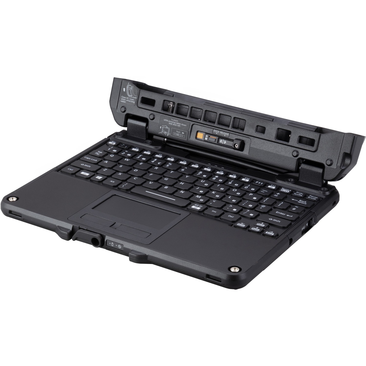 Panasonic Rugged Keyboard - Docking Connectivity - Docking Port Interface - QWERTY Layout