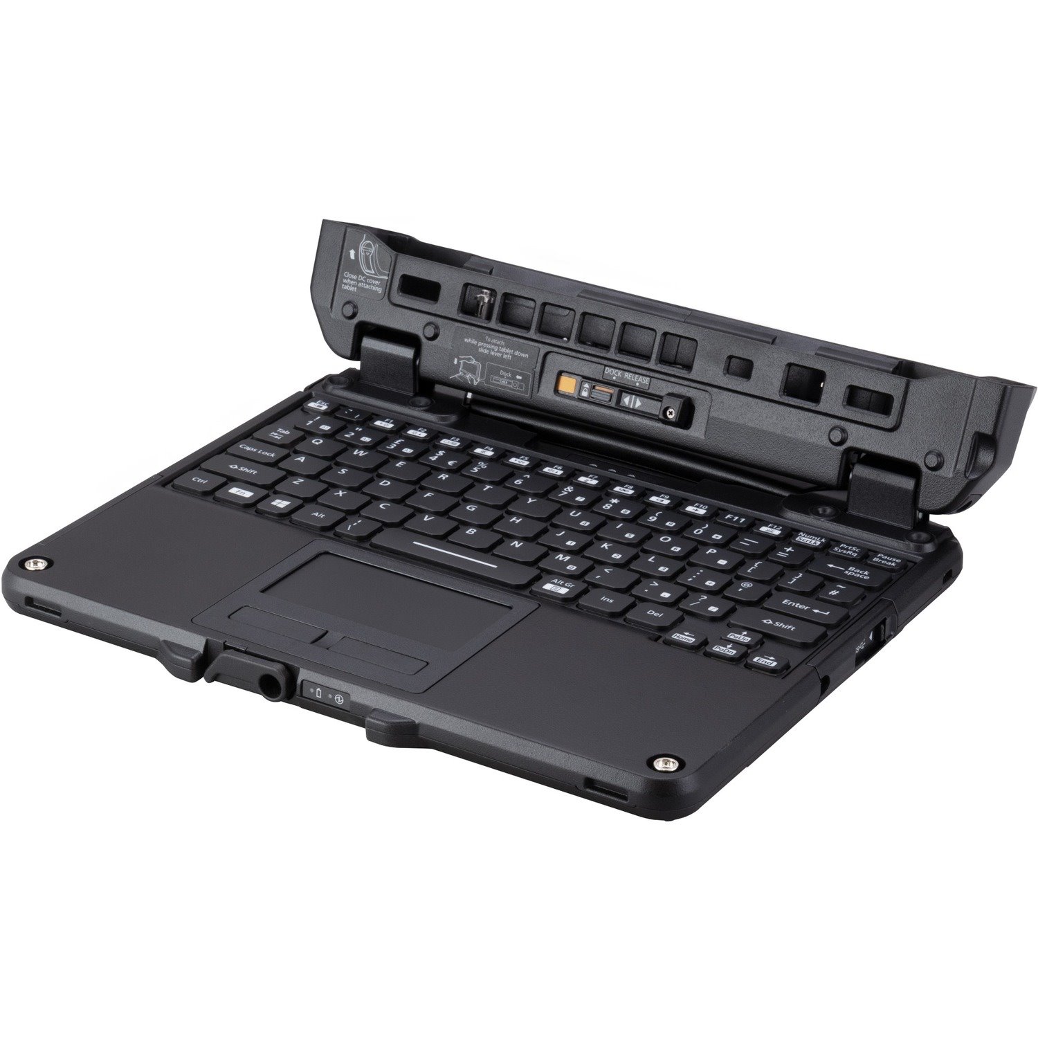 Panasonic Rugged Keyboard - Docking Connectivity - Docking Port Interface - QWERTY Layout
