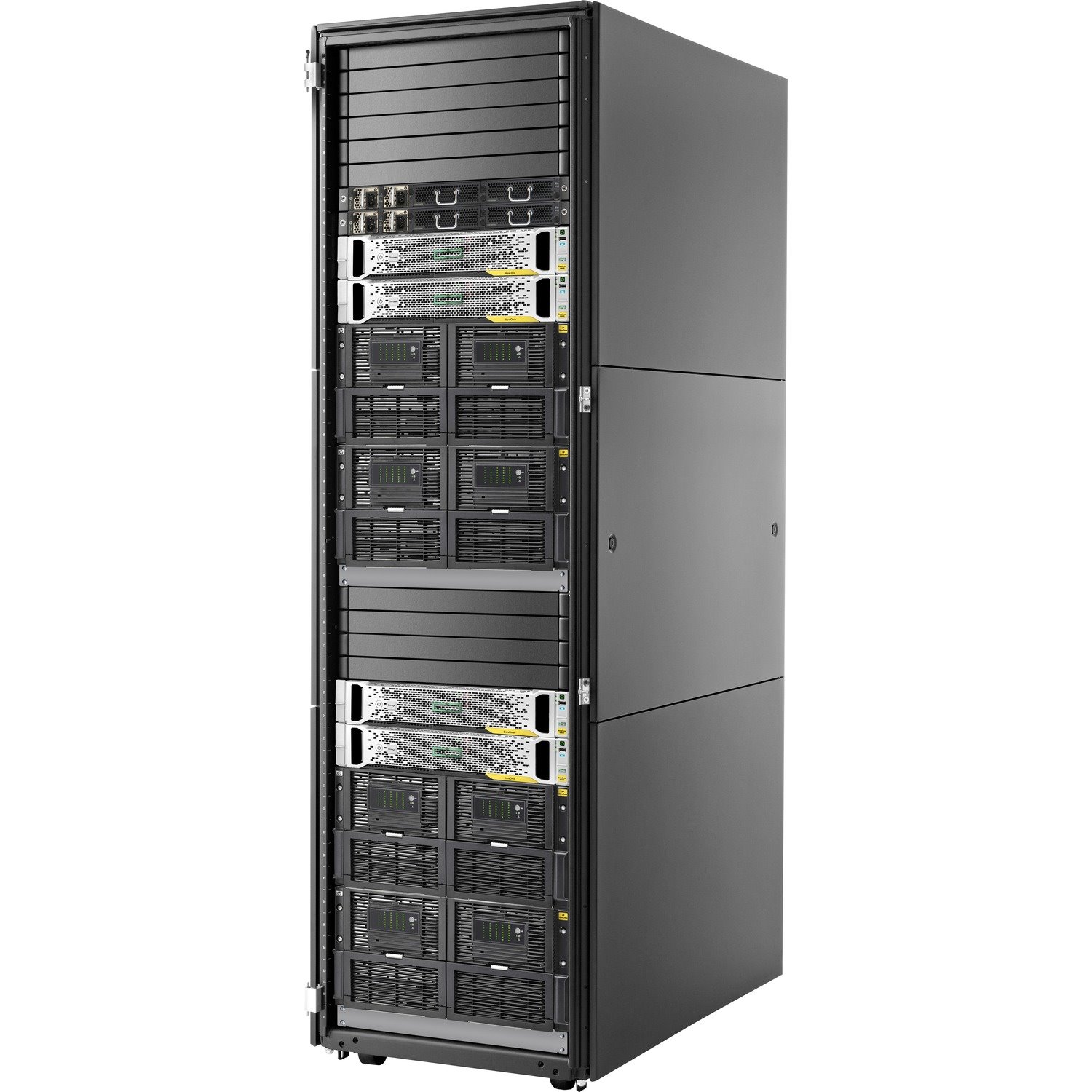 HPE StoreOnce 6600 140 x Total Bays SAN/NAS Storage System - 120 TB HDD - 14U Rack-mountable