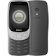 Nokia 3210 128 MB Feature Phone - 2.4" TFT LCD QVGA 240 x 320 - Cortex A71 GHz - 64 MB RAM - 4G - Grunge Black