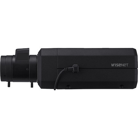 Wisenet XNB-8003 6 Megapixel Network Camera - Color - Box - Black