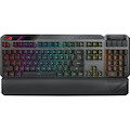 Asus ROG Claymore II Gaming Keyboard - Wired/Wireless Connectivity - USB 2.0 Type C Interface - RGB LED - Black