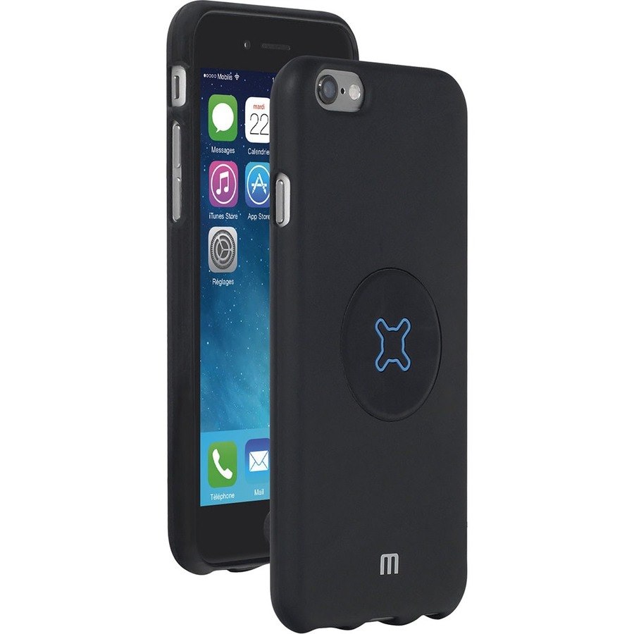 MOBILIS U.FIX Case for Apple iPhone 8, iPhone 7, iPhone 6, iPhone 6s Smartphone - Black