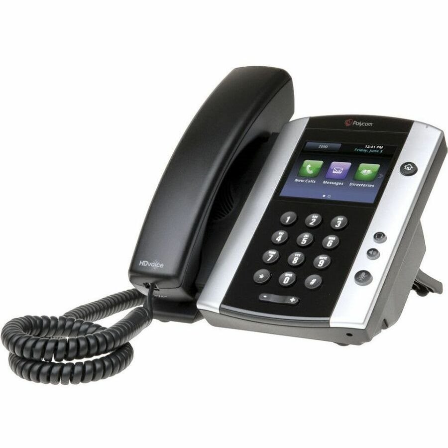 Poly VVX 501 IP Phone - Corded - Corded - Desktop