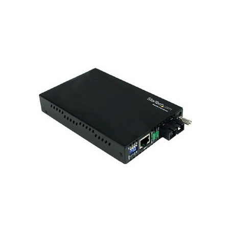 StarTech.com 10/100 Mbps Single Mode Fiber Media Converter SC 30 km