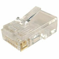 Dynamix RJ-45 Plug 20pc Bag 8P8C Modular Plug (Flat, Stranded) 50 Micron