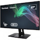 ViewSonic VP2768a-4K 27 Inch Premium IPS 4K Monitor with Advanced Ergonomics, ColorPro 100% sRGB Rec 709, 14-bit 3D LUT, Eye Care, HDMI, USB C, DisplayPort for Professional Home and Office