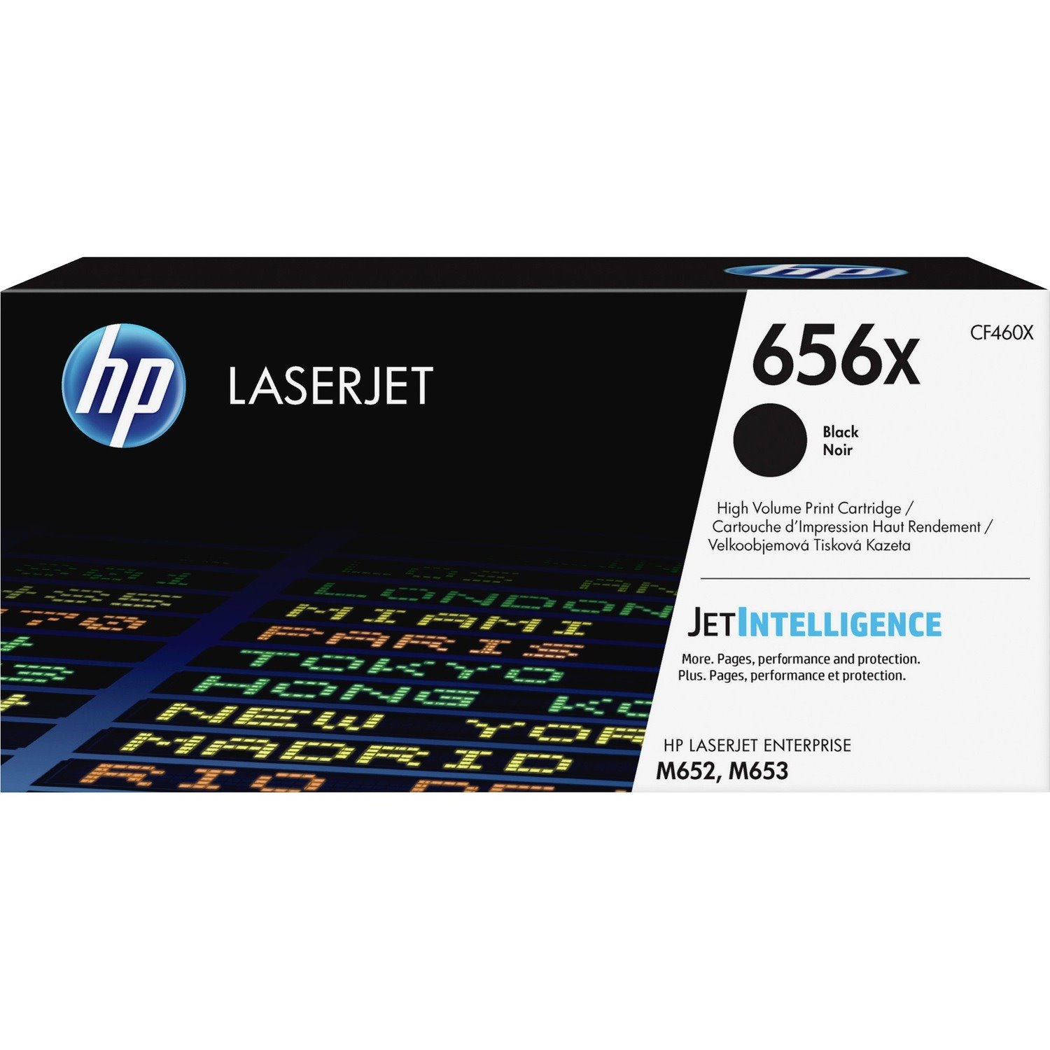 HP 656X Original High Yield Laser Toner Cartridge - Black - 1 Pack